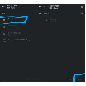 Cara Memindahkan File Ke Folder Google Drive Di Smartphone Dengan Mudah ...