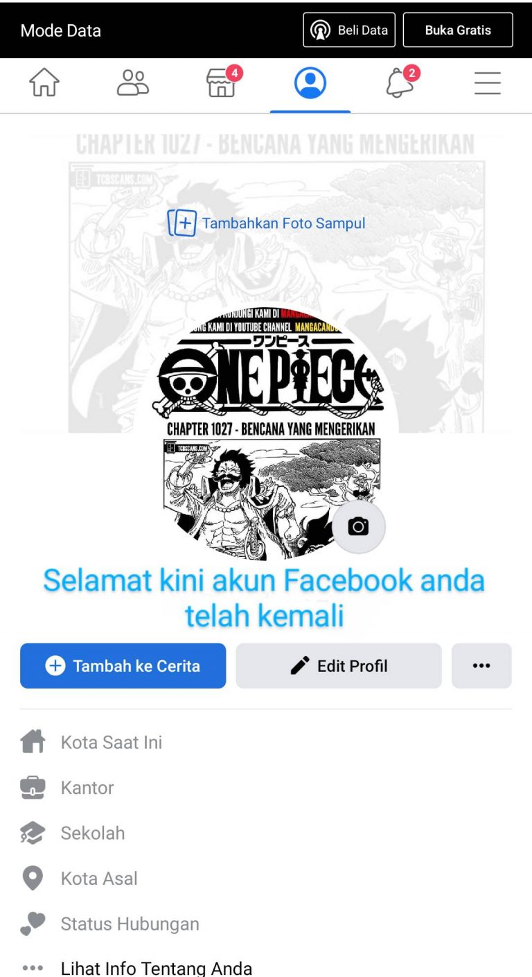 Cara Mengembalikan Akun Facebook Dengan Email Terbaru - Emirortech.com