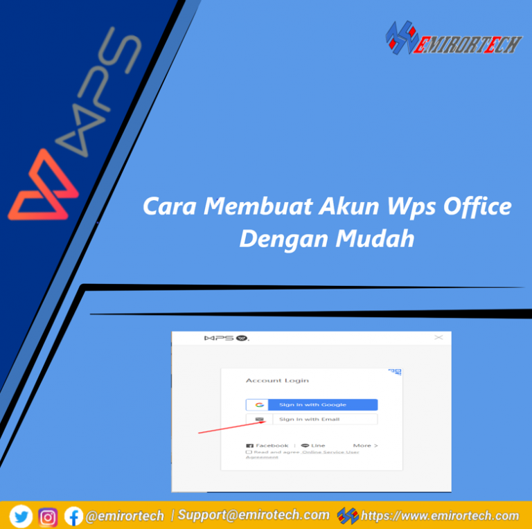 Cara Membuat Akun Wps Office Dengan Mudah - Emirortech.com