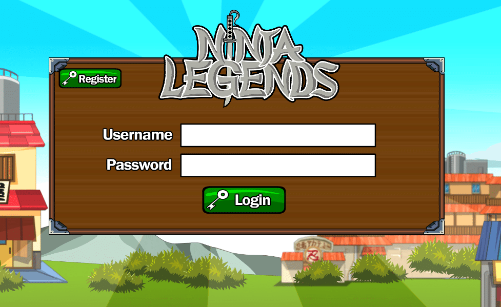 jalankan game ninja legends