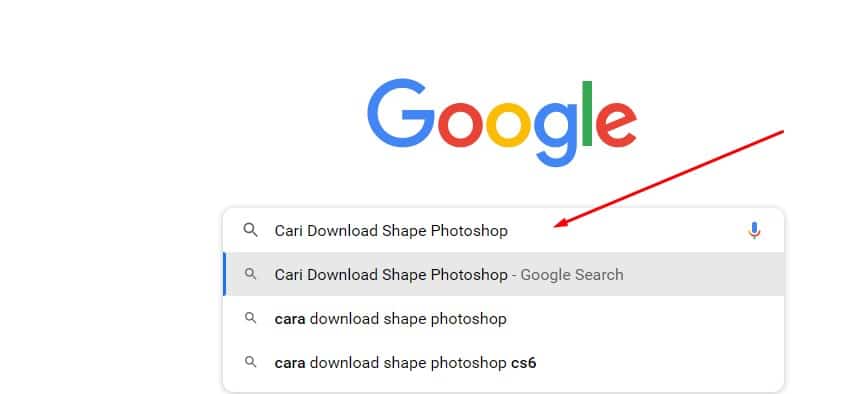 Cari Download Shape Photoshop